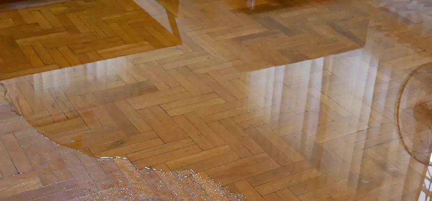 Laminate Wood Floor Water Damage Repair in Menands